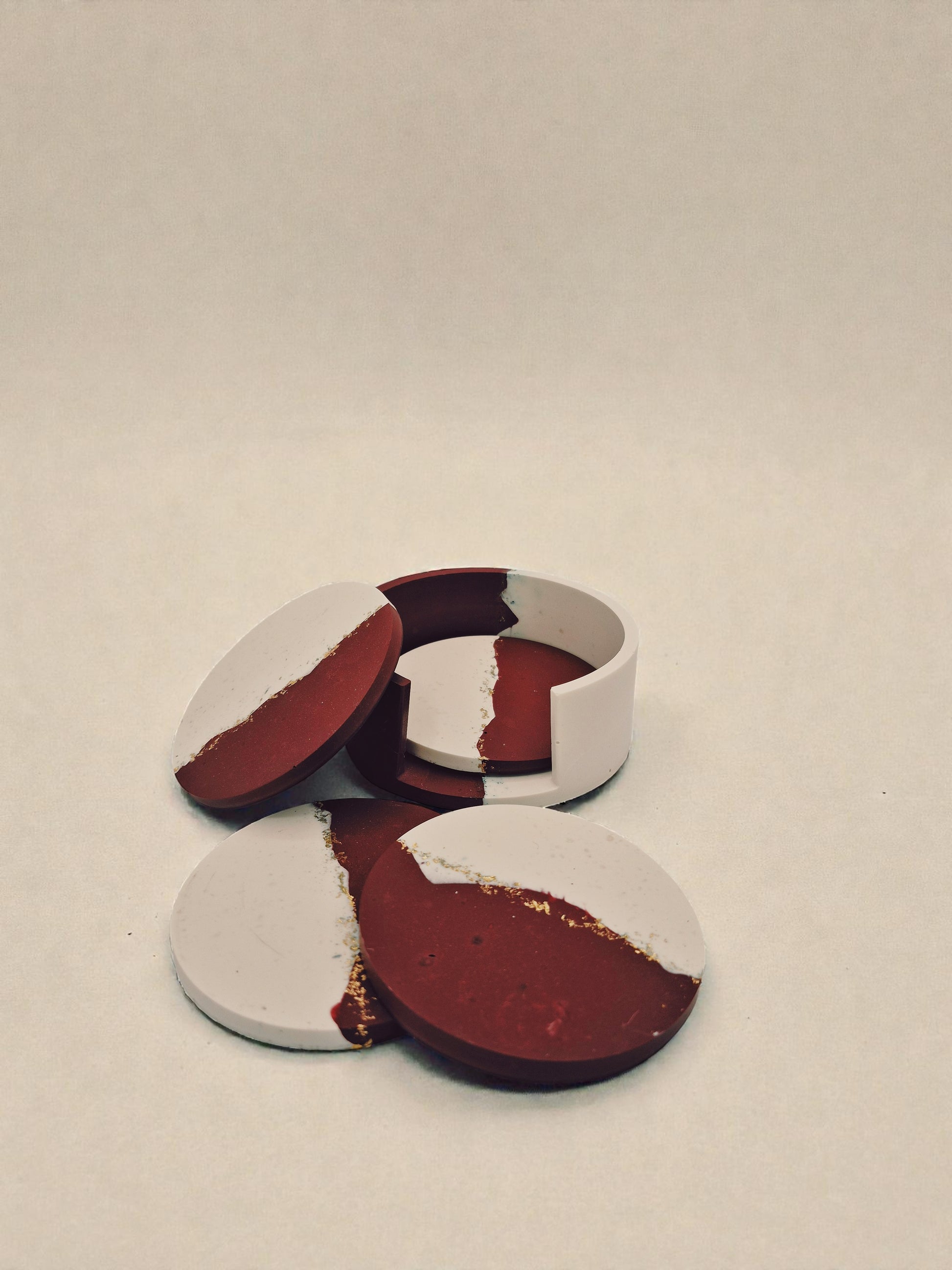 Untersetzer "Divide Rouge"