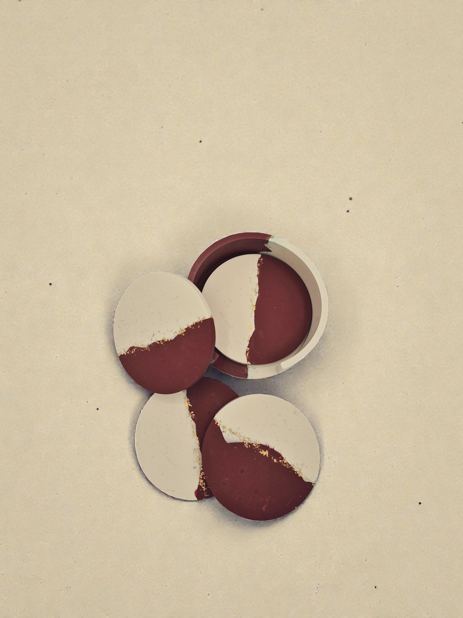 Untersetzer "Divide Rouge"