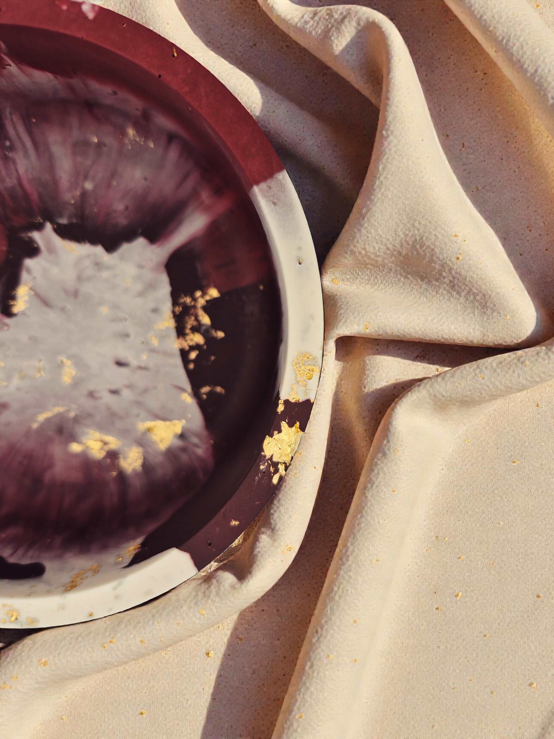 Schale "Crimson Velvet"