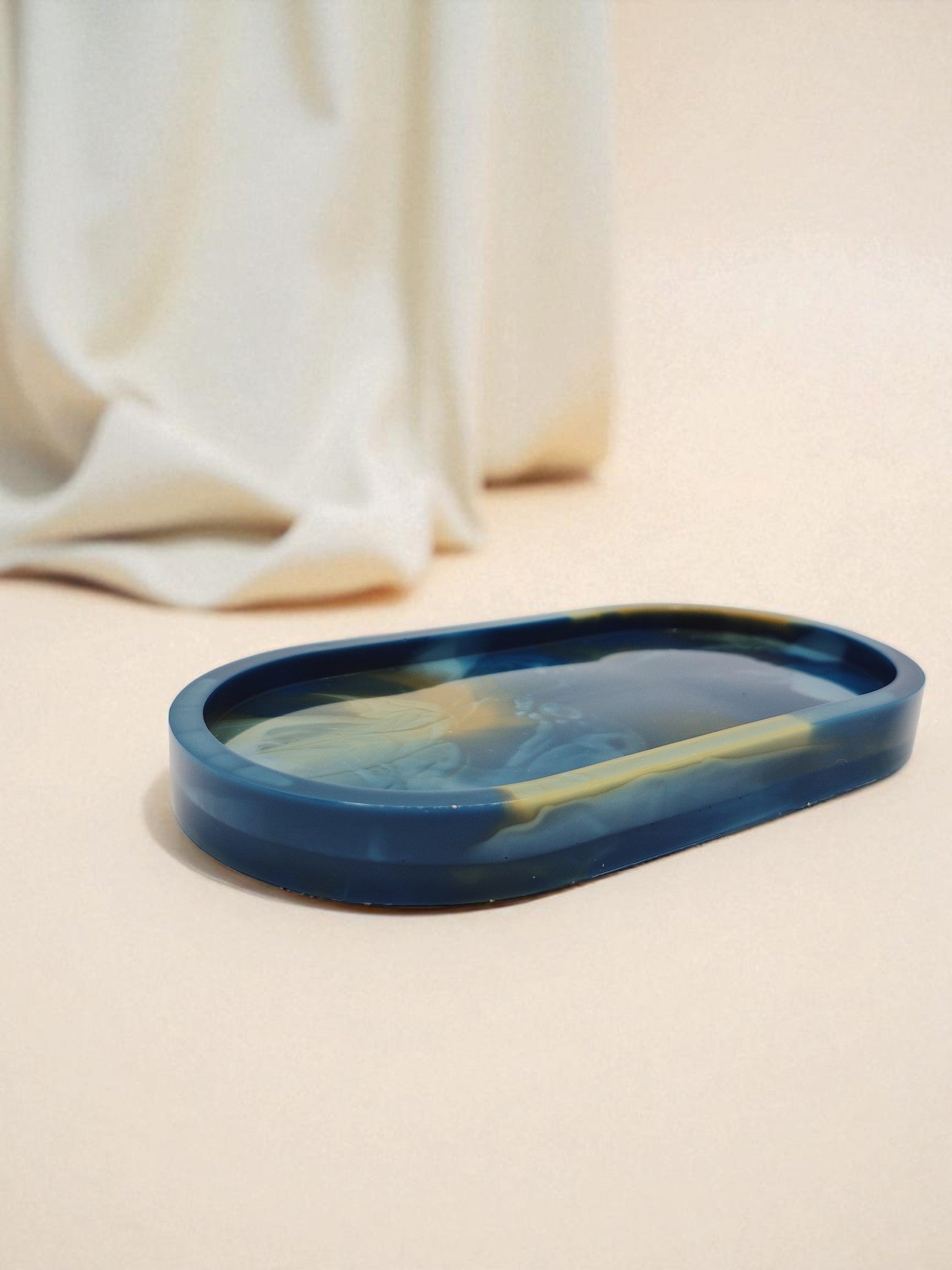 Ovales Tablett „Golden Hour“